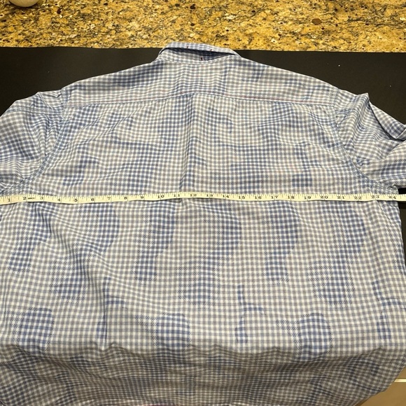 VINTAGE ITALIA TRADE C. 1958 MARK RESERVED STACK MENS XL SHIRT  UNIQUE PATTERN - Picture 10 of 15